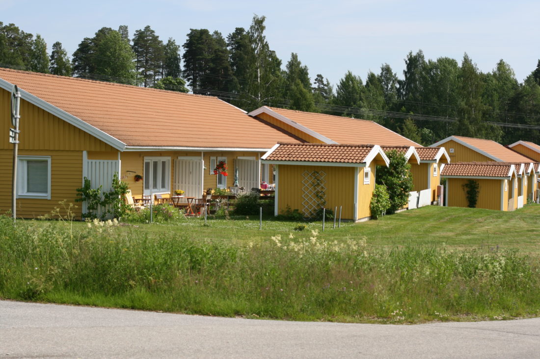 Bild över bostadsområde Bergvik